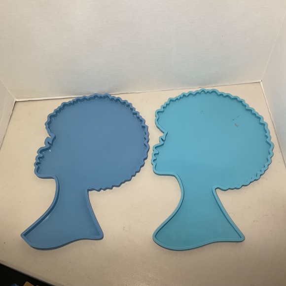 Jumbo Size Afro Goddess Head Silicone Molds - Picture 5 of 5